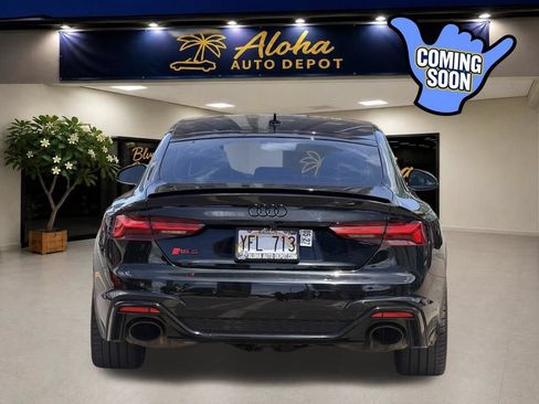 Used 2021 Audi RS 5 Sportback w/ Black Optic Launch Edition AWD/4WD image 4
