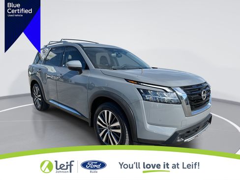 Used 2022 Nissan Pathfinder Platinum w/ Cargo Package image 1