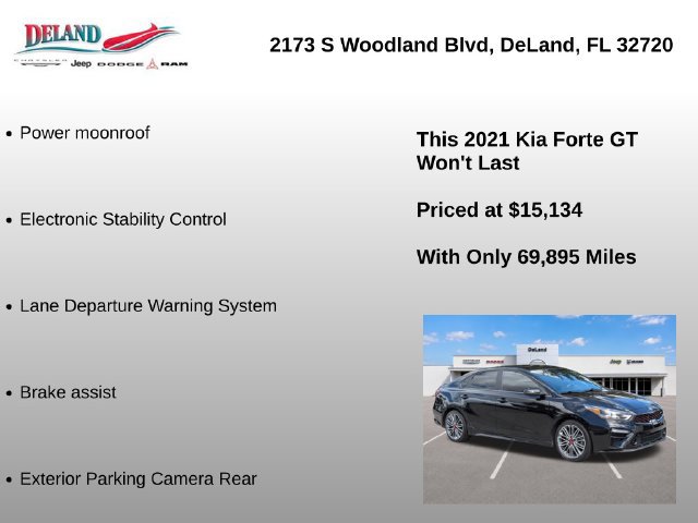 Used 2021 Kia Forte GT FWD image 7