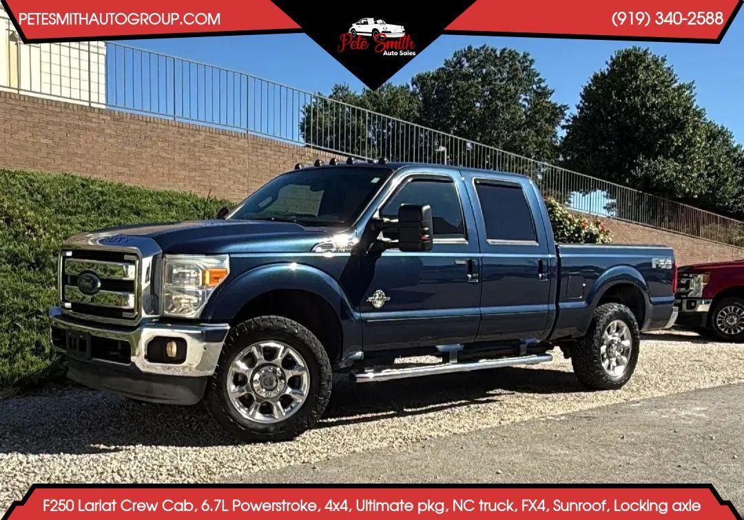 Used 2015 Ford F250 Lariat w/ Lariat Ultimate Package AWD/4WD image 1