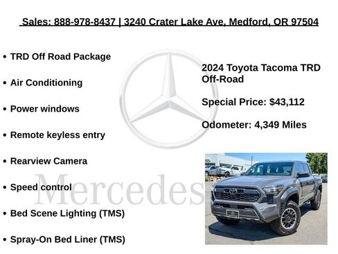 Used 2024 Toyota Tacoma TRD Off-Road AWD/4WD image 6