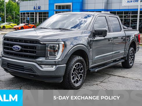 Used 2021 Ford F150 Lariat w/ Equipment Group 502A High AWD/4WD image 4