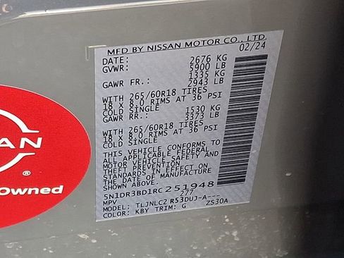 Certified 2024 Nissan Pathfinder Rock Creek image 27