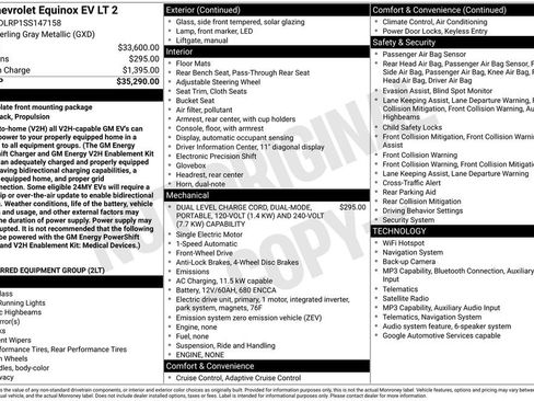 Used 2025 Chevrolet Equinox EV LT FWD image 10