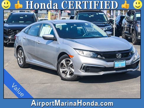 Certified 2019 Honda Civic LX image 1