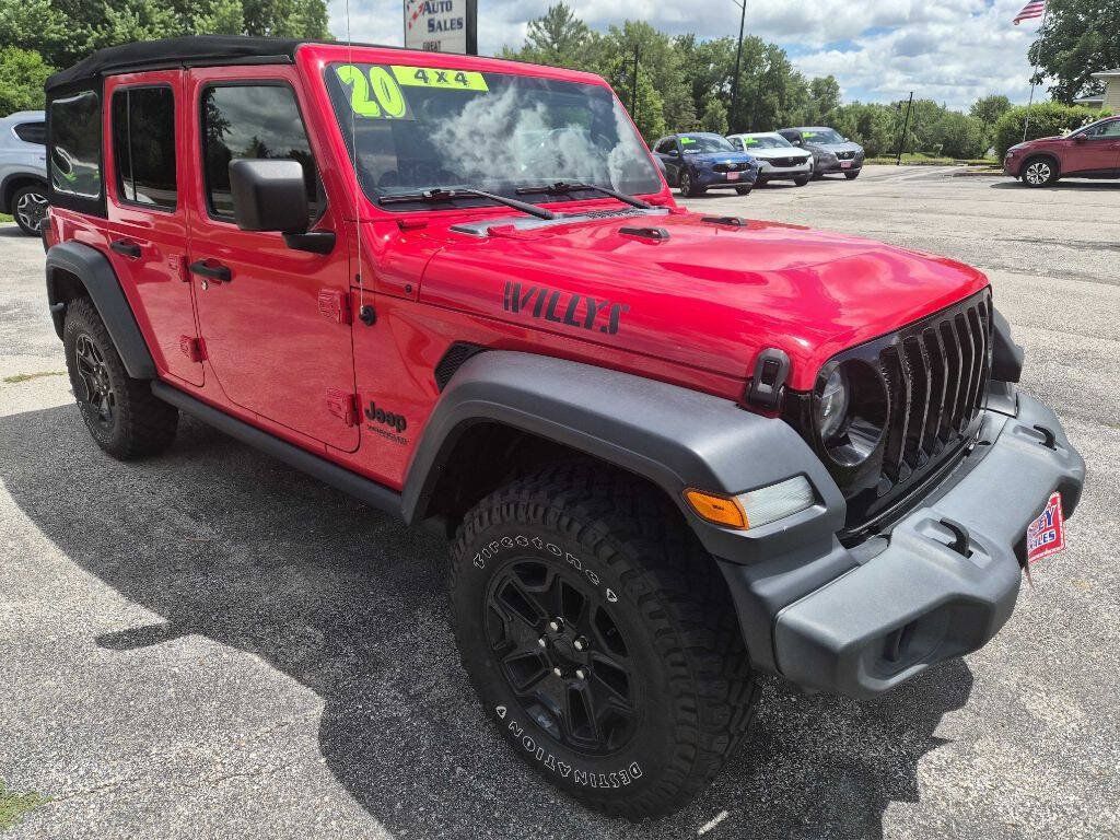 Used 2020 Jeep Wrangler Unlimited Sport AWD/4WD image 1