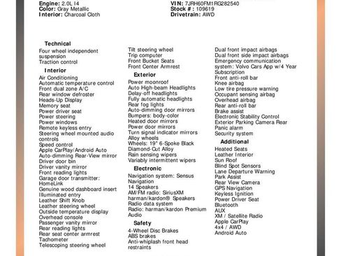 Used 2024 Volvo S60 T8 Ultimate image 35