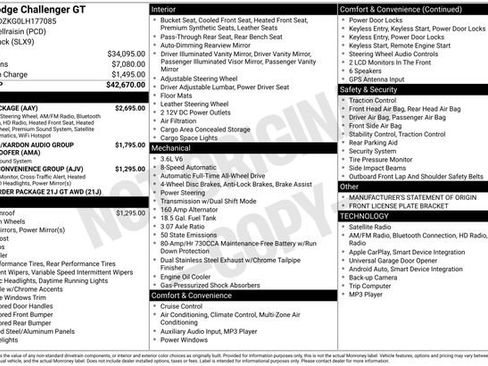 Used 2020 Dodge Challenger GT w/ Plus Package image 6