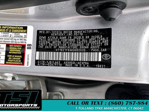 Used 2019 Toyota Avalon Limited image 3