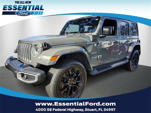 Used 2023 Jeep Wrangler Unlimited Sahara image 1