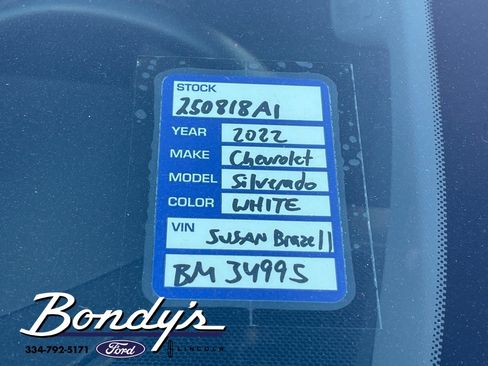 Used 2022 Chevrolet Silverado 1500 Custom w/ Safety Confidence Package image 25