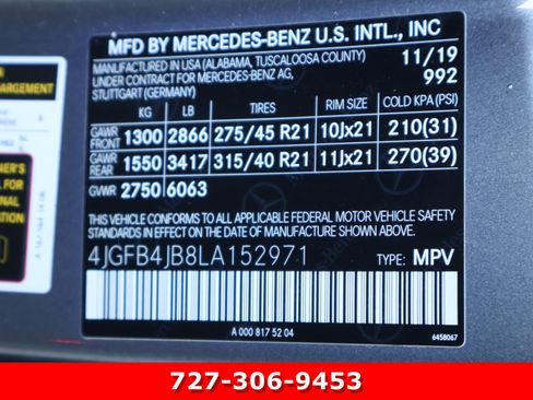 Certified 2020 Mercedes-Benz GLE 350 image 29