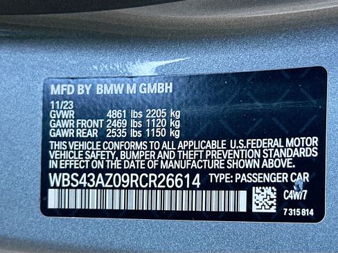 Used 2024 BMW M4 xDrive Competition image 35