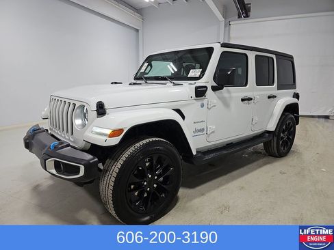 Used 2023 Jeep Wrangler Unlimited Sahara w/ Cold Weather Group image 1