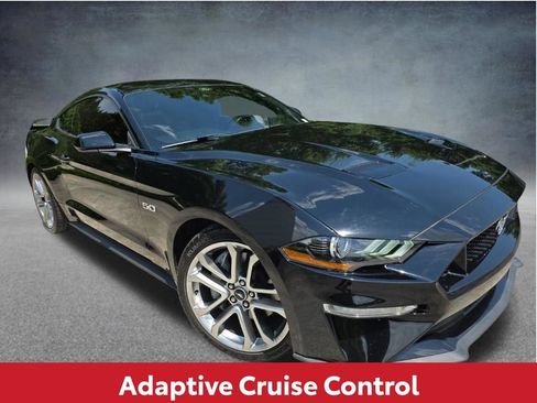Used 2021 Ford Mustang GT Premium w/ Ford Safe & Smart Package RWD image 8