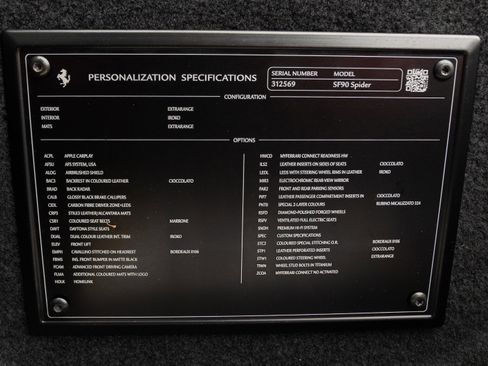 Certified 2025 Ferrari SF90 Spider image 43