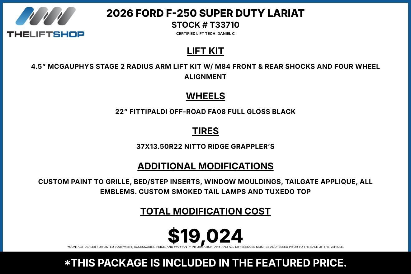 Used 2026 Ford F250 Lariat AWD/4WD image 2