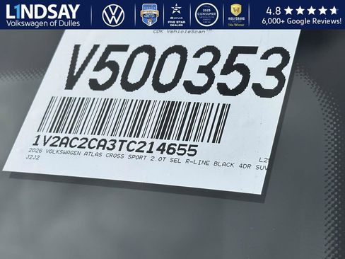 New 2026 Volkswagen Atlas Cross Sport SEL R-Line image 22
