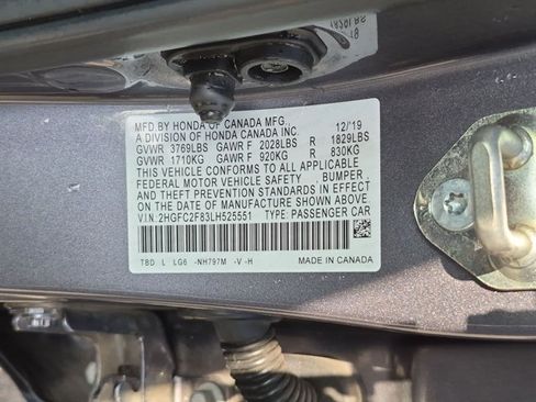 Used 2020 Honda Civic Sport image 23