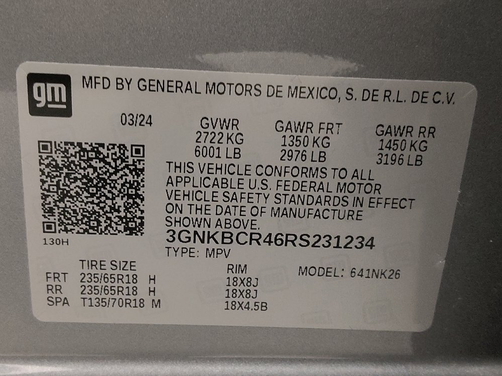 Used 2024 Chevrolet Blazer LT w/ Convenience Package FWD image 33