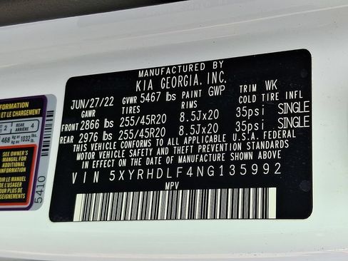 Used 2022 Kia Sorento X-Line EX AWD/4WD image 28