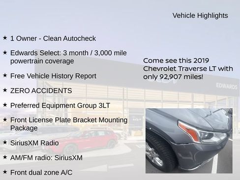 Used 2019 Chevrolet Traverse LT AWD/4WD image 8