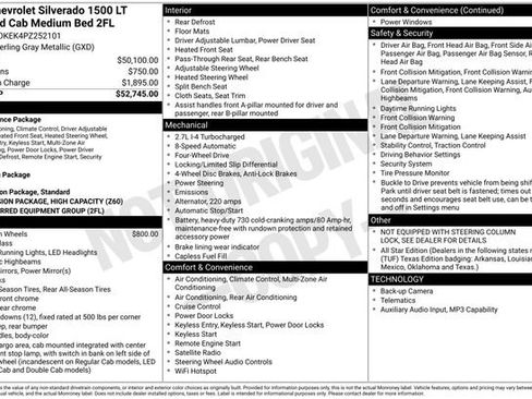 Certified 2023 Chevrolet Silverado 1500 LT AWD/4WD image 23