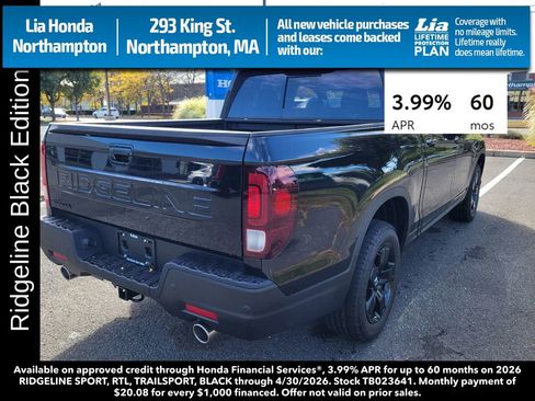 New 2026 Honda Ridgeline Black Edition image 3