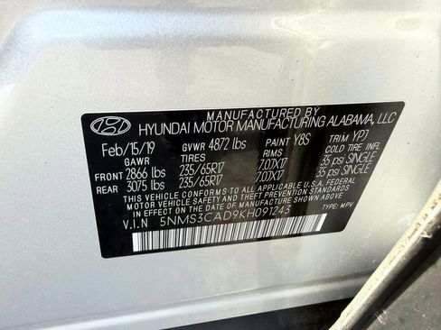 Used 2019 Hyundai Santa Fe SEL image 18