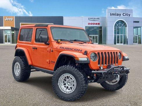 Used 2019 Jeep Wrangler Rubicon w/ Uconnect 4C Nav & Sound Group AWD/4WD image 1
