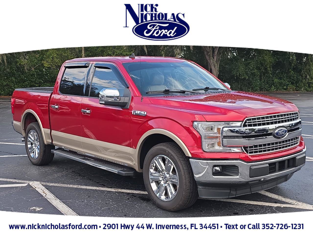 Certified 2020 Ford F150 Lariat w/ Equipment Group 502A Luxury RWD image 1