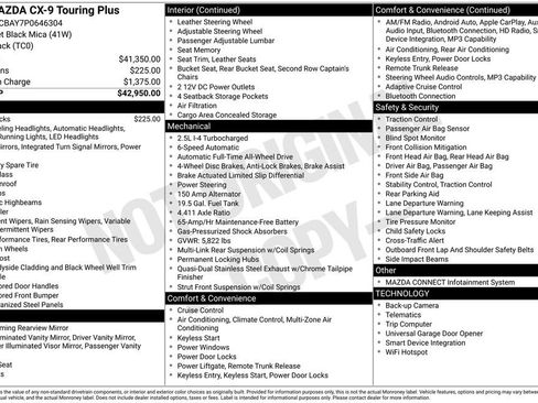 Used 2023 MAZDA CX-9 Touring Plus image 10