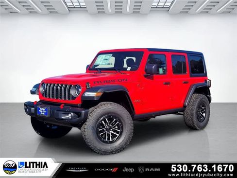 New 2025 Jeep Wrangler Unlimited Rubicon w/ XTREMEE 35" Tire Package image 1