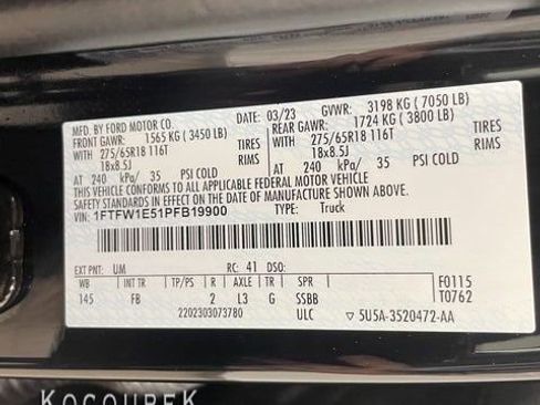 Used 2023 Ford F150 XLT w/ Equipment Group 302A High image 26