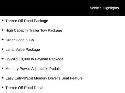 Used 2021 Ford F250 Lariat w/ Tremor Off-Road Package AWD/4WD image 5