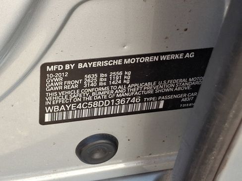 Used 2013 BMW 740Li RWD image 28
