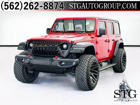 Used 2021 Jeep Wrangler Unlimited Rubicon w/ Safety Group AWD/4WD image 1