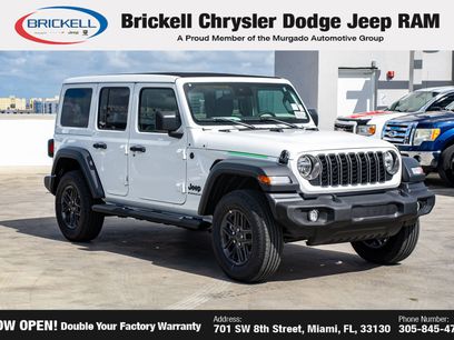 New 2025 Jeep Wrangler Sport S