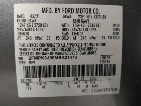 Used 2021 Ford Edge SEL FWD image 33