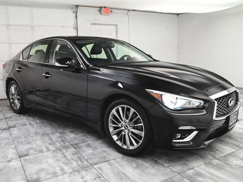 Used 2023 INFINITI Q50 Luxe w/ Cargo Package AWD/4WD image 3