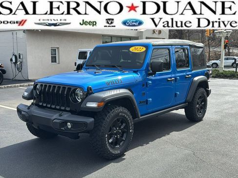 Used 2022 Jeep Wrangler Unlimited Sport image 1