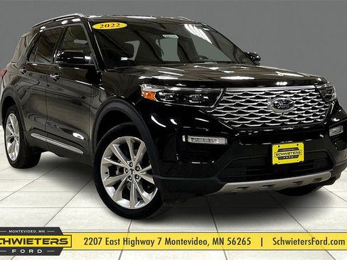 Certified 2022 Ford Explorer Platinum w/ Equipment Group 601A image 1