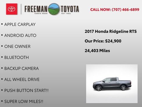 Used 2017 Honda Ridgeline RTS image 4