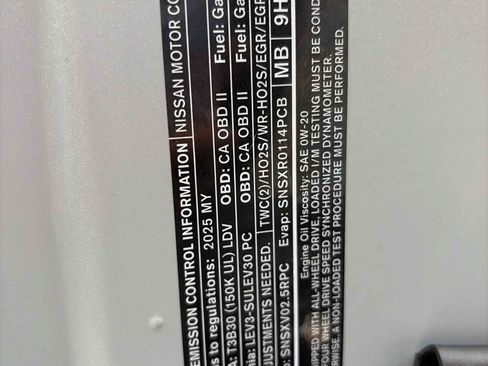 Used 2025 Nissan Altima 2.5 SV w/ SV Special Edition Package FWD image 31