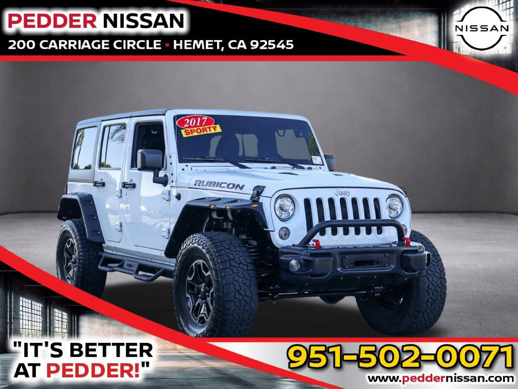 Used 2017 Jeep Wrangler Unlimited Rubicon AWD/4WD image 1