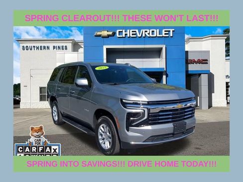 Used 2025 Chevrolet Tahoe LT image 1