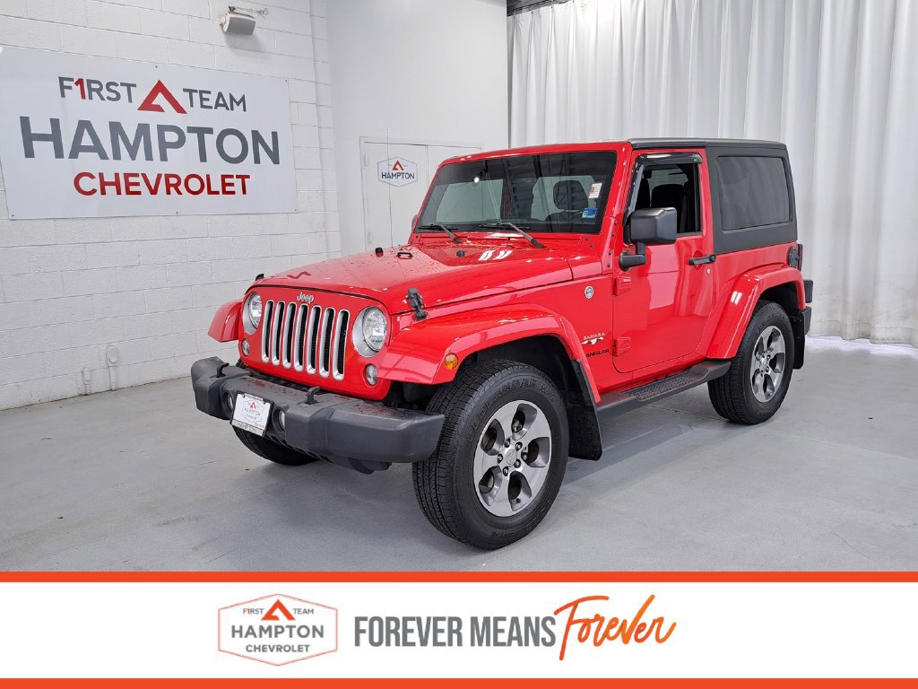 Used 2016 Jeep Wrangler Sahara w/ Connectivity Group AWD/4WD image 1