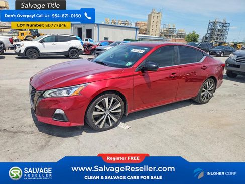 Used 2019 Nissan Altima 2.5 SR w/ SR Premium Package FWD image 1