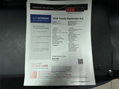 Used 2019 Toyota Highlander XLE image 13