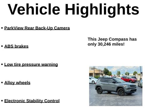 Used 2023 Jeep Compass Latitude w/ Sun and Sound Group AWD/4WD image 10